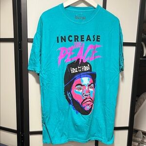 Boyz n the Hood Teal Graphic T-Shirt Size Large
